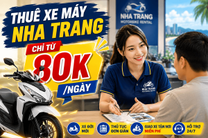Giá Thuê Xe Máy Tại Nha Trang